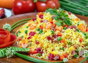 Cơm chiên Dương Châu có thể nói là món cơm nổi tiếng thế giới 