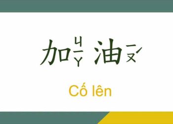 Cố lên tiếng Trung là gì?
