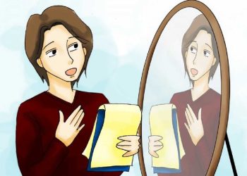 Luyện nói tiếng Trung trước gương