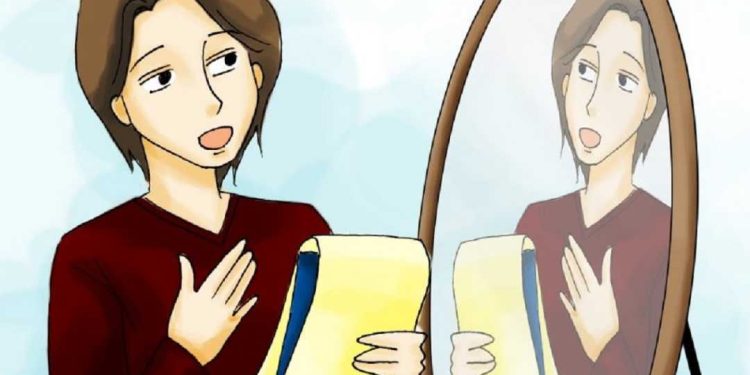 Luyện nói tiếng Trung trước gương